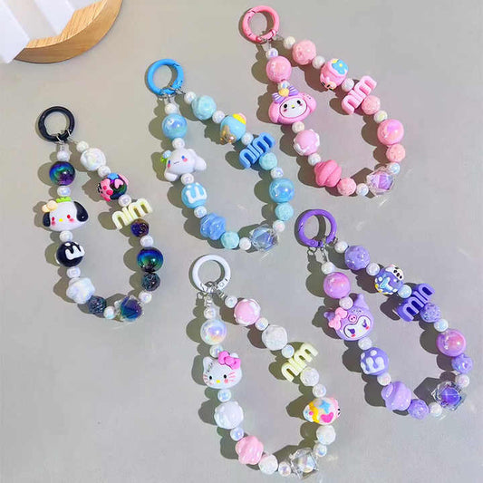 Wholesale Plastic Lanyard Decoration Wrist Cute Mobile 