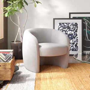 Comfortable sofa made of soft fabric 