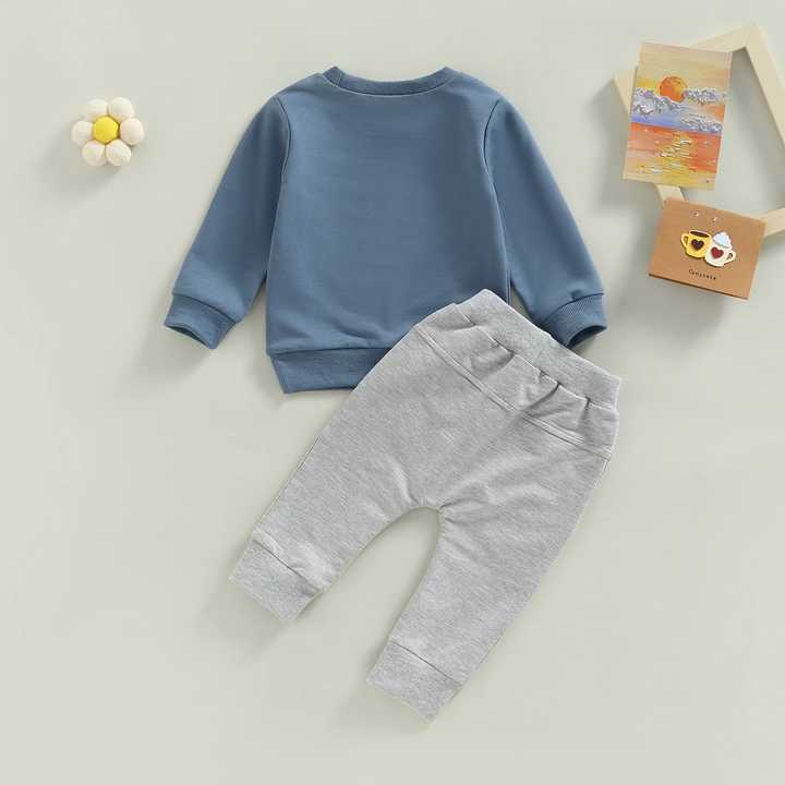 Boys' long-sleeved pants 