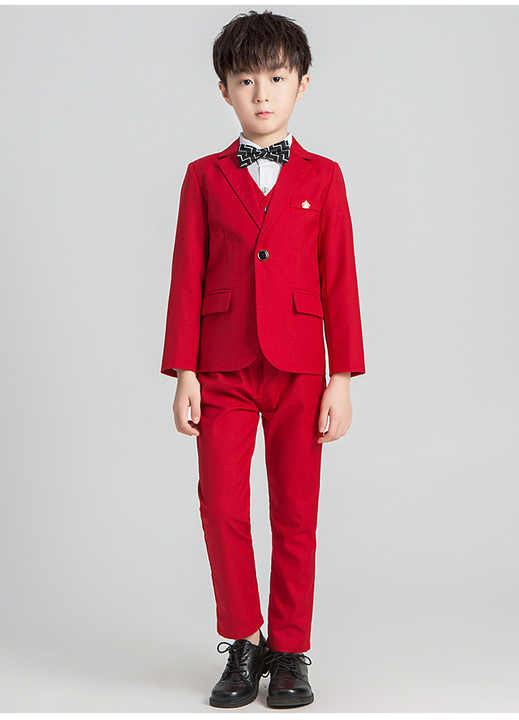 Boys' three-piece formal suits 