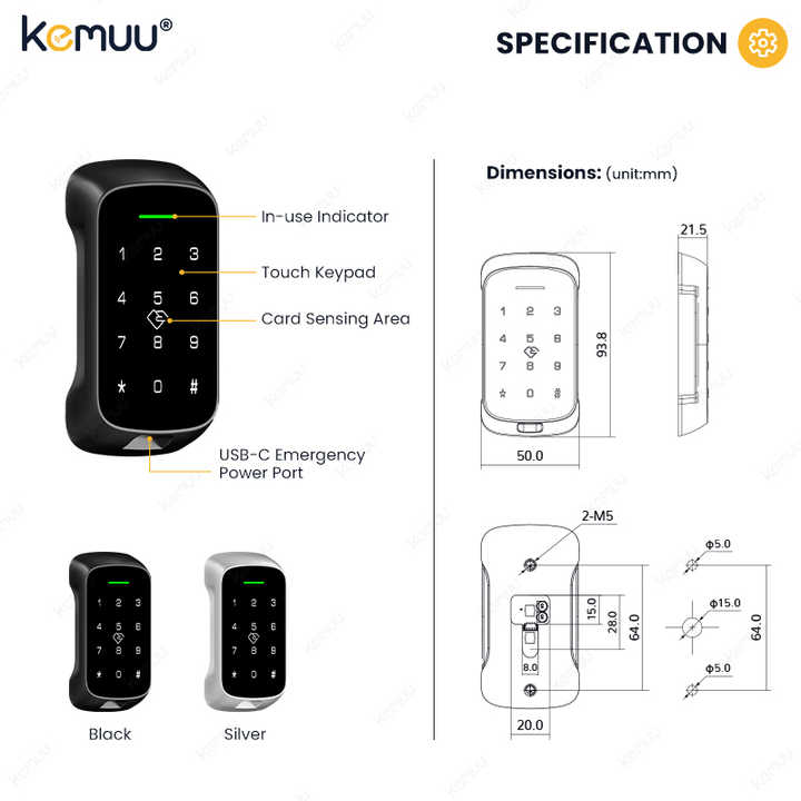 For smart security safes, 