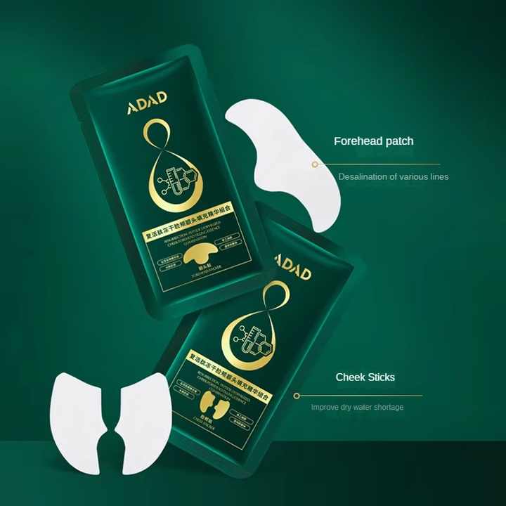 Liquid Face Serum Mask Set for Beauty Skin Care Setمجموعة قناع مصل الوجه السائل بخلاصة الكولاجين المرطبة للعناية بالوجه،