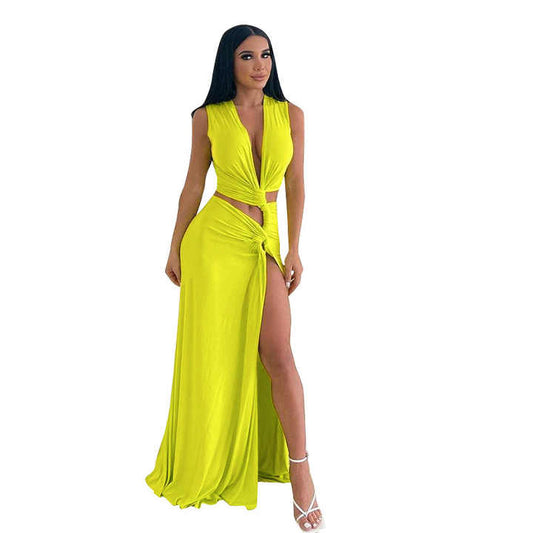 Stylish and sexy knitted women's dresses 