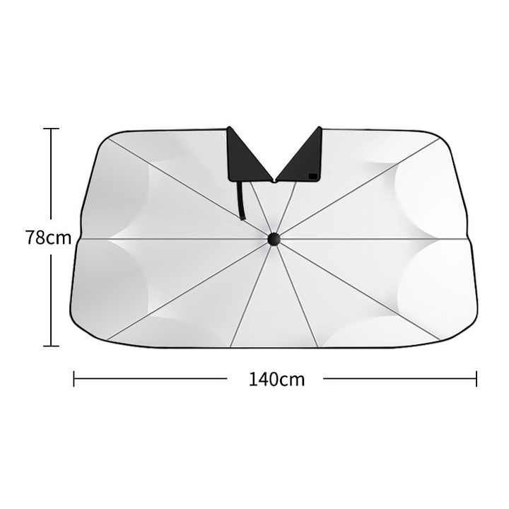 سهلة الاستخدام مظلة تظليل آلية مرنة قضيب . Easy to Use Flexible Automatic Car Sunshade