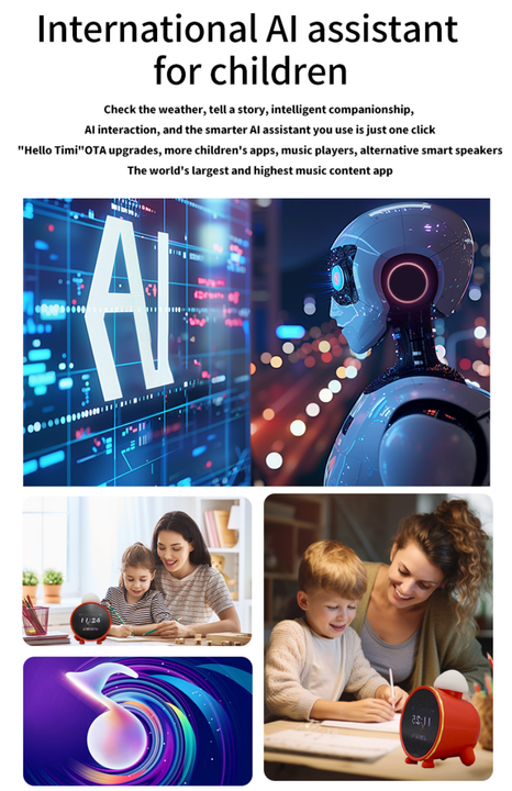 ساعة منبه ذكية مزودة - اجهزة المنزل