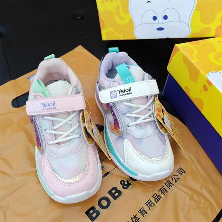 Girls' Sneakers New Breathable Mesh Shoes for Kids Girls' Sneakers 