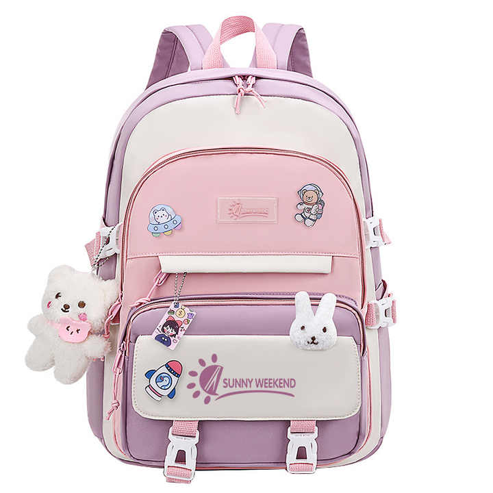 Wholesale lightweight school bag for teenage girls, 
