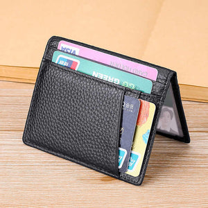 Bifold Front Pocket Wallet, Simple Money Clip, Business 