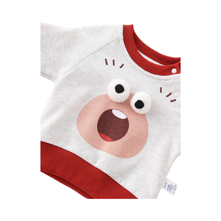 Two-Piece Set Children's Suit for 0-36 Months -  طقم ملابس أطفال للربيع والخريف بتصميم جديد،