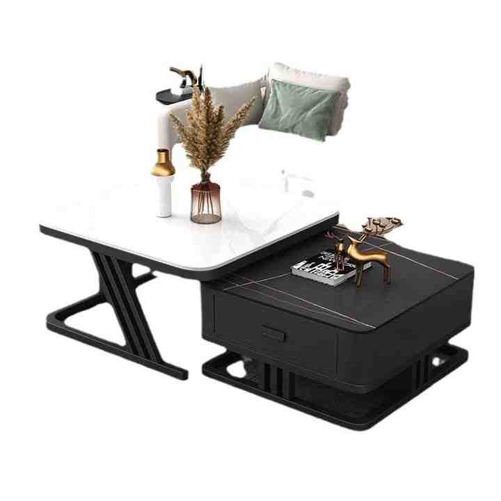 Luxury living room table, home use, new, square, modern, simple, light 