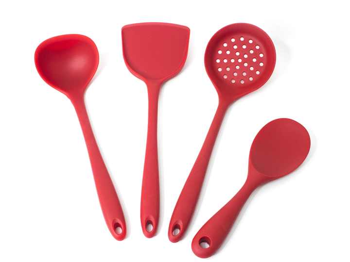 Cookware Set 4 Pieces Silicone Utensils 