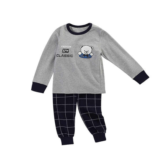 Long-sleeved cotton sleepwear 