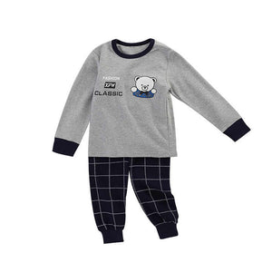 Long-sleeved cotton sleepwear 