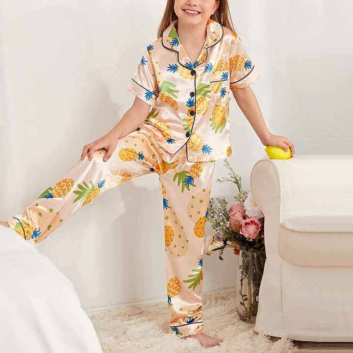 Long-sleeved summer pajamas 