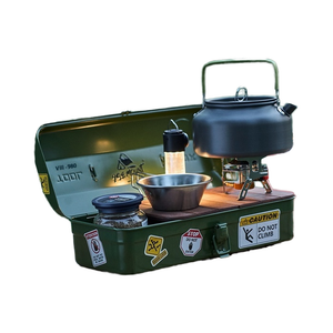 Portable Foldable Outdoor Gift Lightweight Handle for DIY Camping Lovers Car Travel 