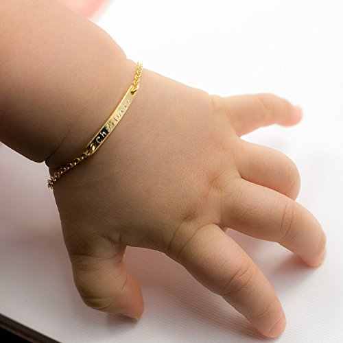 Kids Accessories Custom Gold Plated Bracelet for Kids 