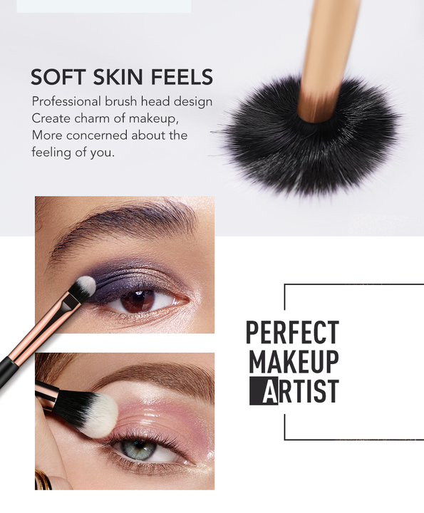 مجموعة فرش مكياج الاحترافية