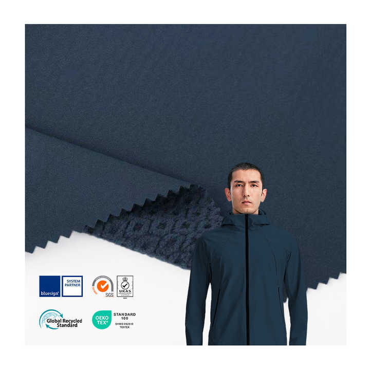 Recycle Waterproof WindProof Polar-Softshell Fabric 
