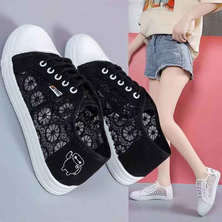 Hongyan Hot Selling White-Hongyan Canvas Shoes 