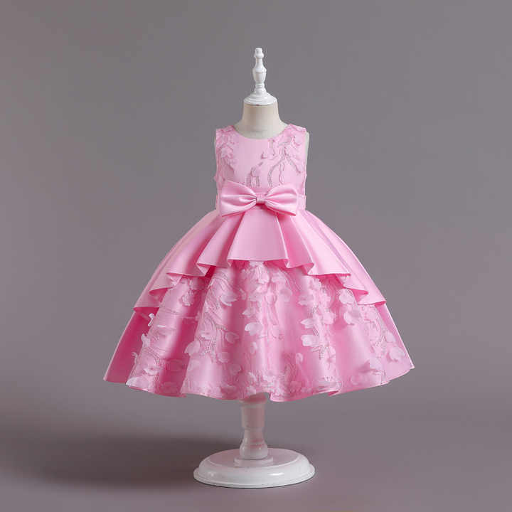 Summer Flower Girls Dress 