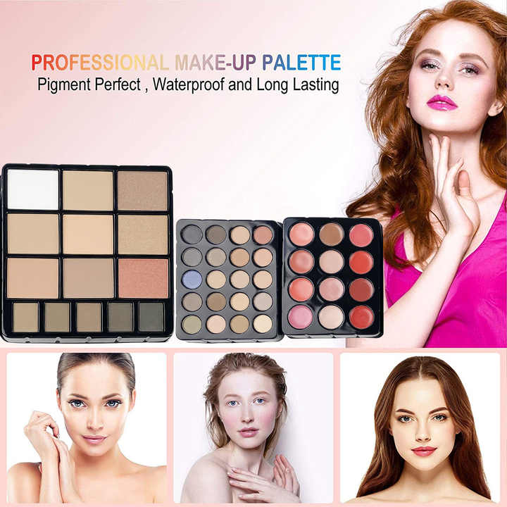 Complete eye makeup box