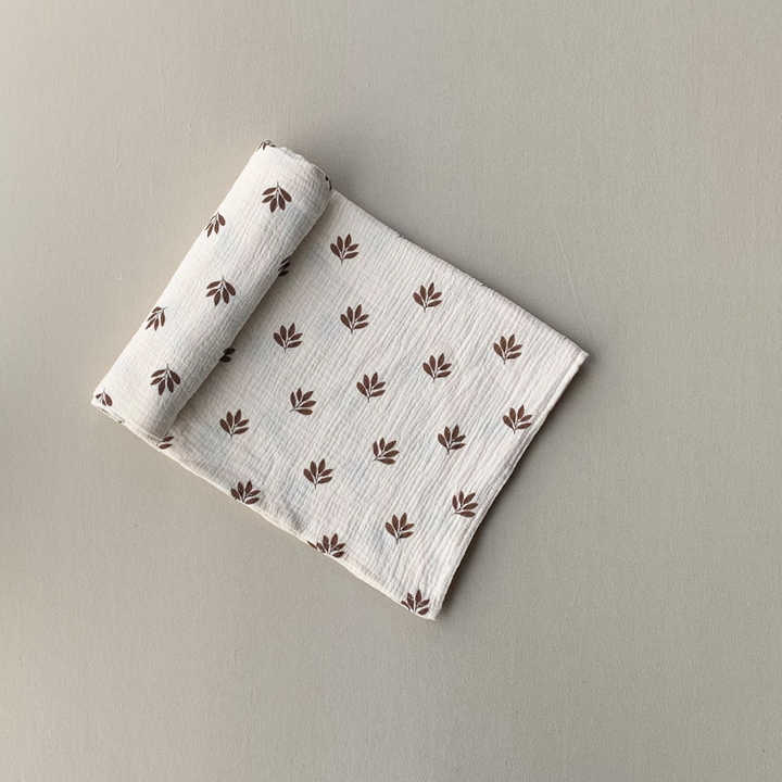 Blanket Newborn Bedding - Luxury Baby Swaddle Blanket, Breathable Security Blanket 