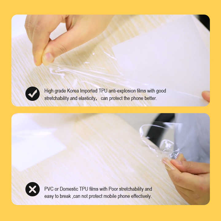 Screen protector for phone. 