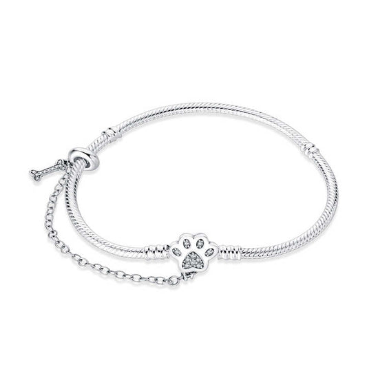 Children's Accessories American Domestic Dog Paw Chain Bracelets 