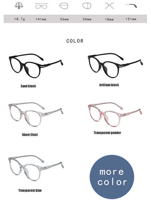 Cheap Custom Glasses Wholesale PC Optical Glasses Transparent Eyeglasses Frame Manufacture For Women Cheap Prescription Eyeglasses Frames 
