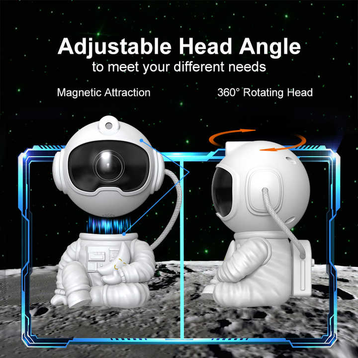 Astronaut Galaxy Projector Lamp Star Night Light Nebula Shell Astronaut Galaxy Projector Lamp Star 