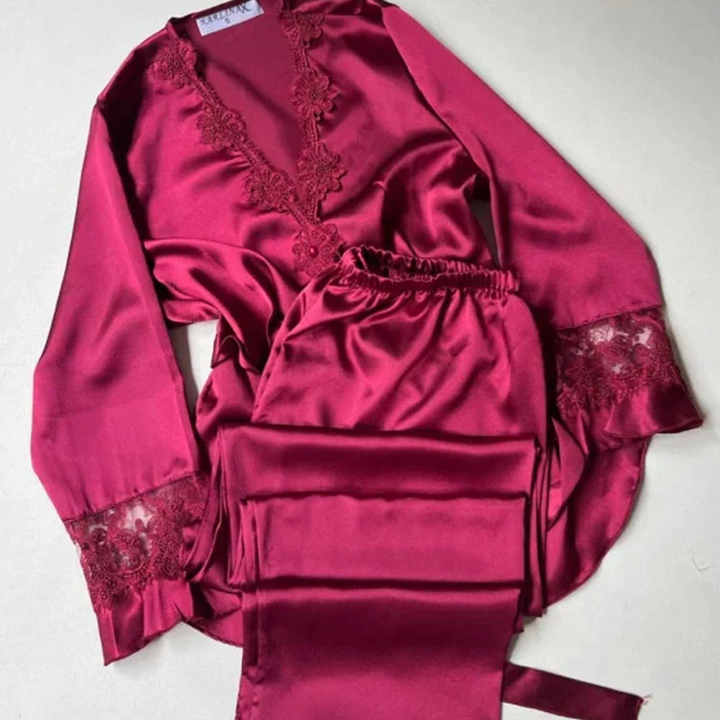 Dresses Sleepwear Bridesmaid Robe Set for Women