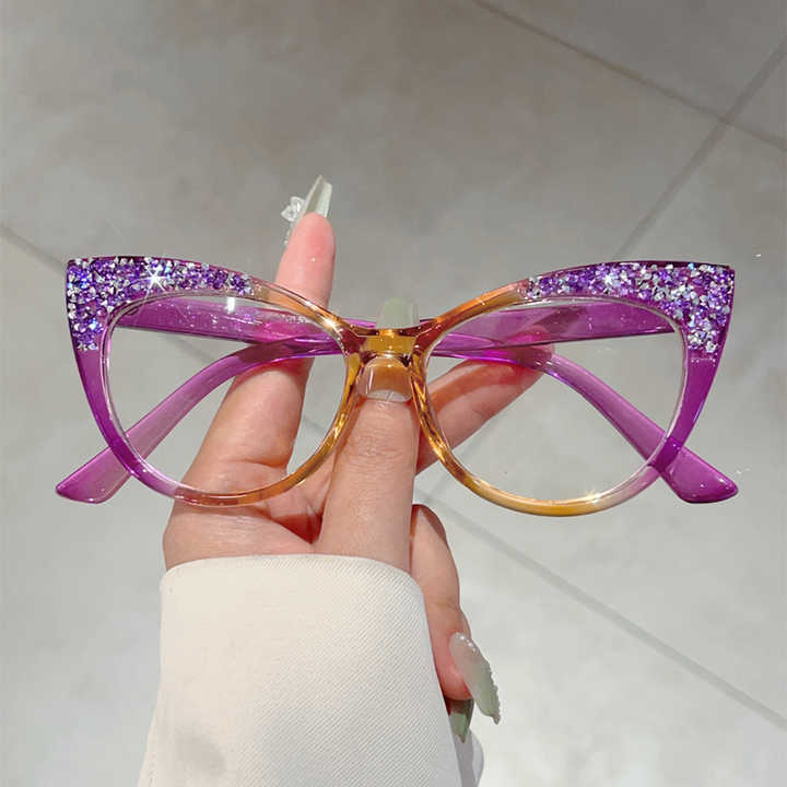 KAMMPT Fashion Cat Eye Multicolor Optical Frames