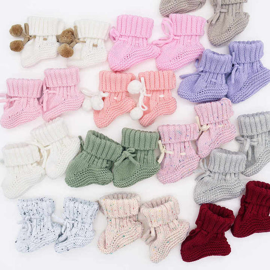 Striped cotton baby shoes