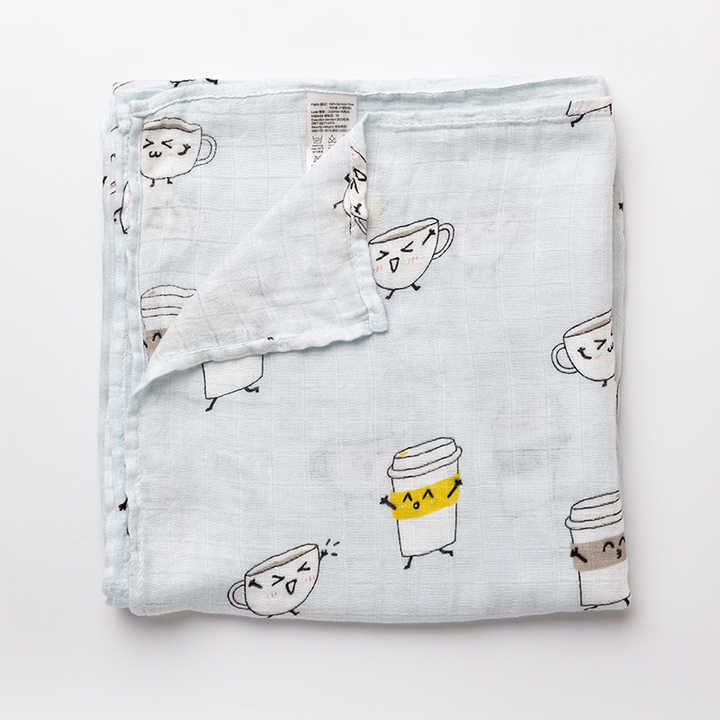 Muslintree Wholesale Cute Printed Baby Swaddle Bamboo. 