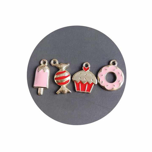 gold enamel jewelry 