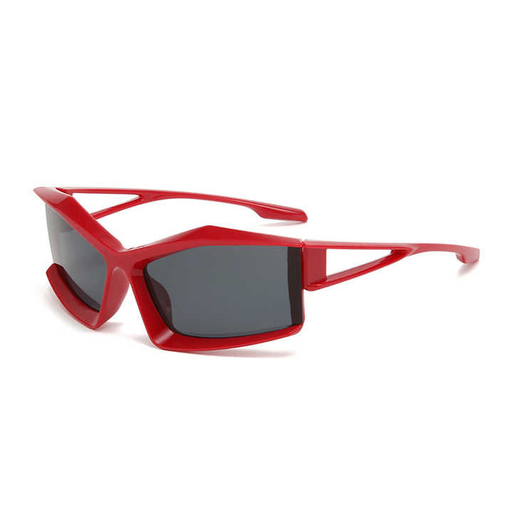 Uniquely shaped sports sunglasses for kids 