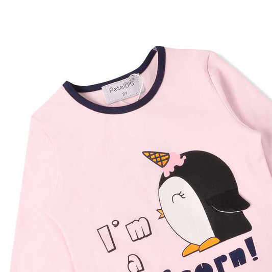 Comfortable cotton pajamas for girls