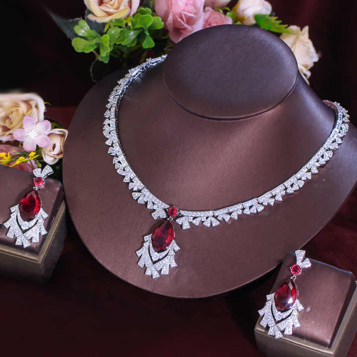 Engagement Luxury Jewelry - Luxury Jewelry Set of Necklace