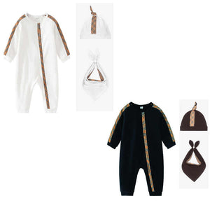 بدلة من قطعة واحدة للأطفال حديثي الولادة . Newborn Baby One-Piece Bodysuit Cute Baby