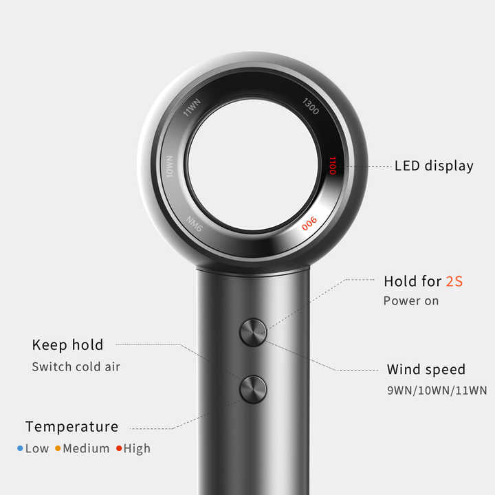 مجفف شعر عالي السرعة - اجهزة الشعر