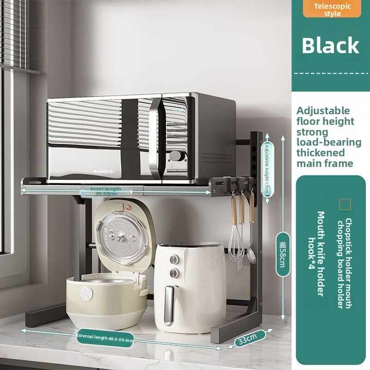 Multifunctional metal storage rack 