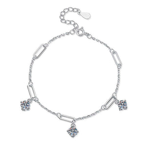 Luxury silver bracelet 