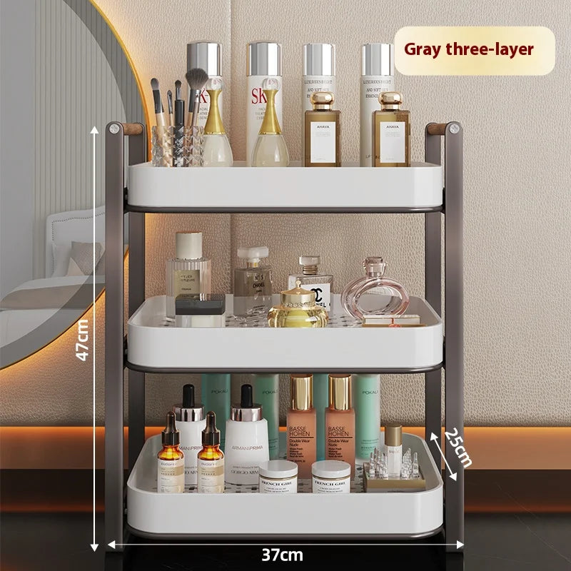 رف تخزين مستحضرات التجميل - cosmetic storage shelf