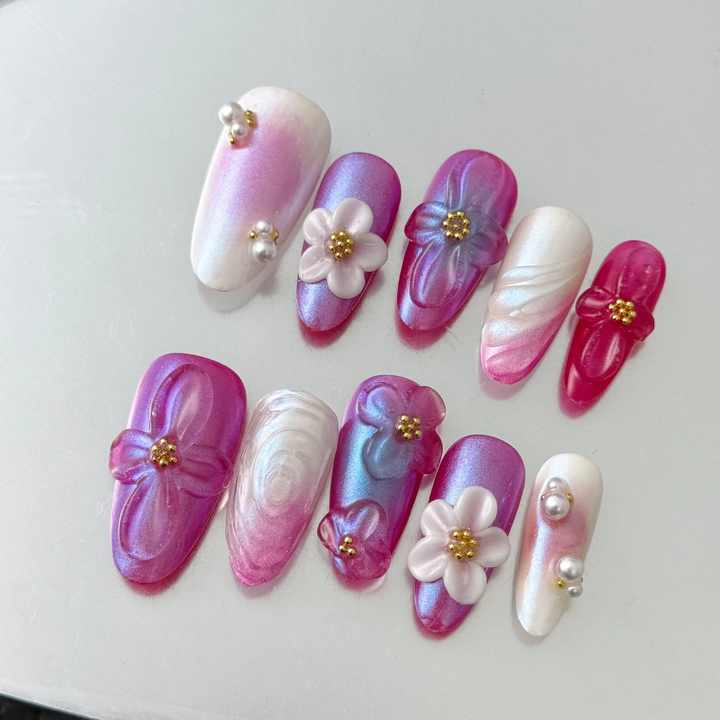 Medium Almond- Artificial Fingers 