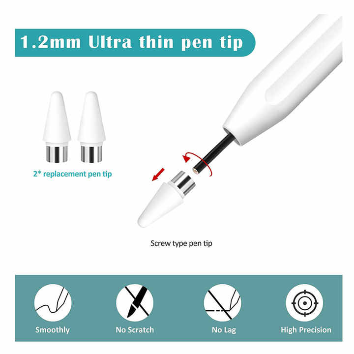 Universal Stylus Pen Wholesale Replaceable Aluminum Tips 