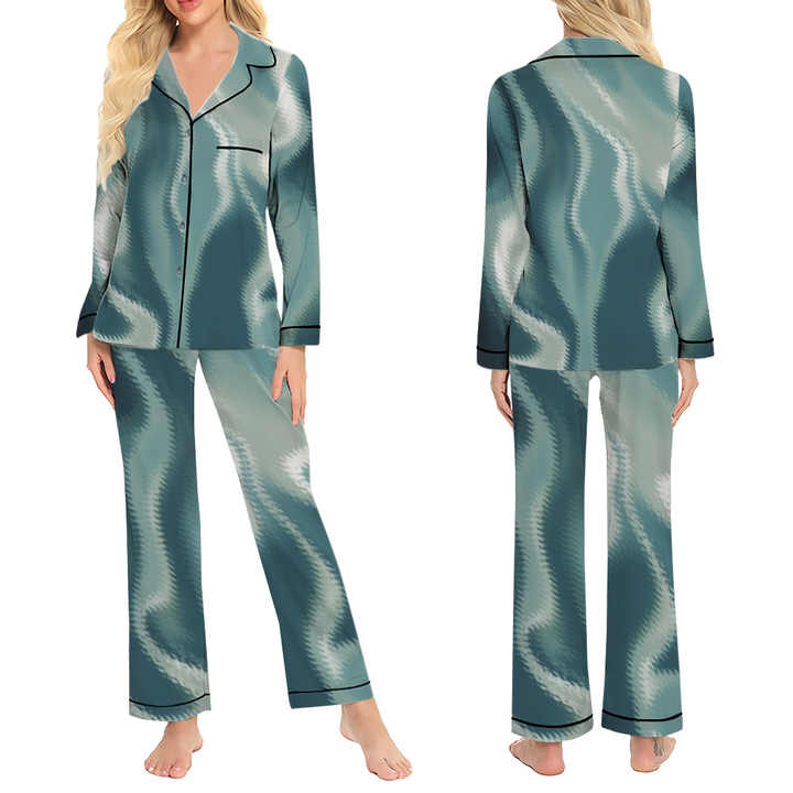 silk pajama set
