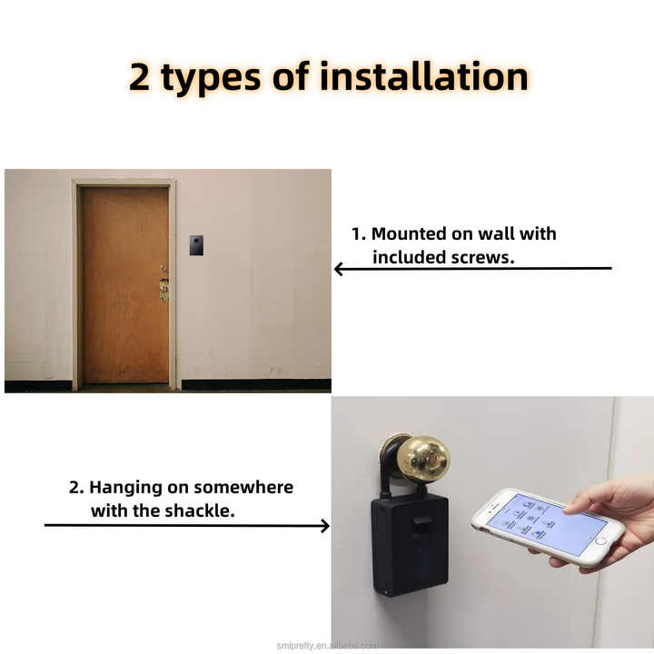 Smart key lock box 