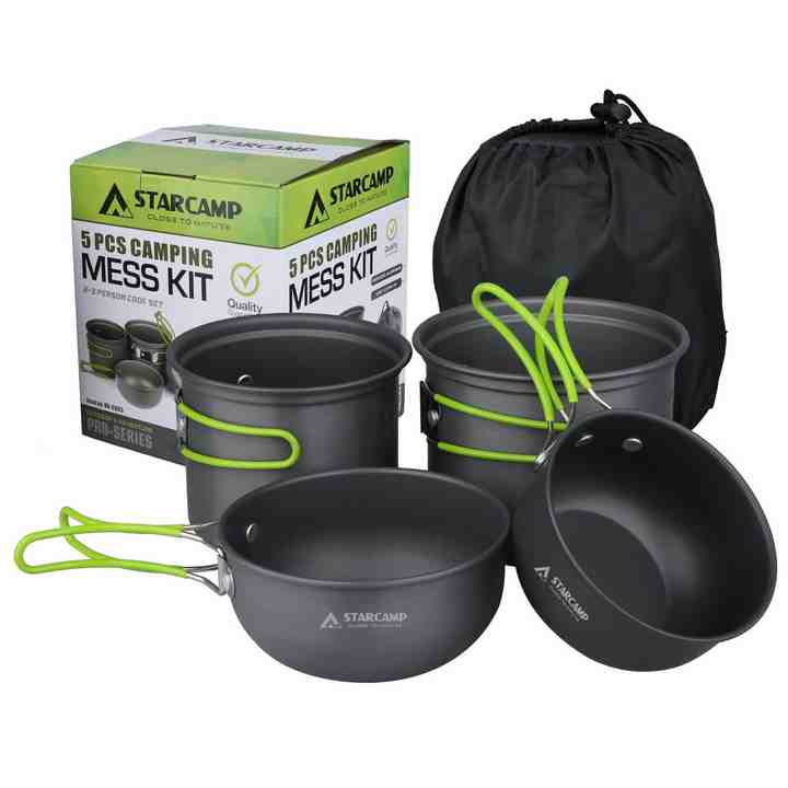 Outdoor Picnic Camping Cookware Mess 