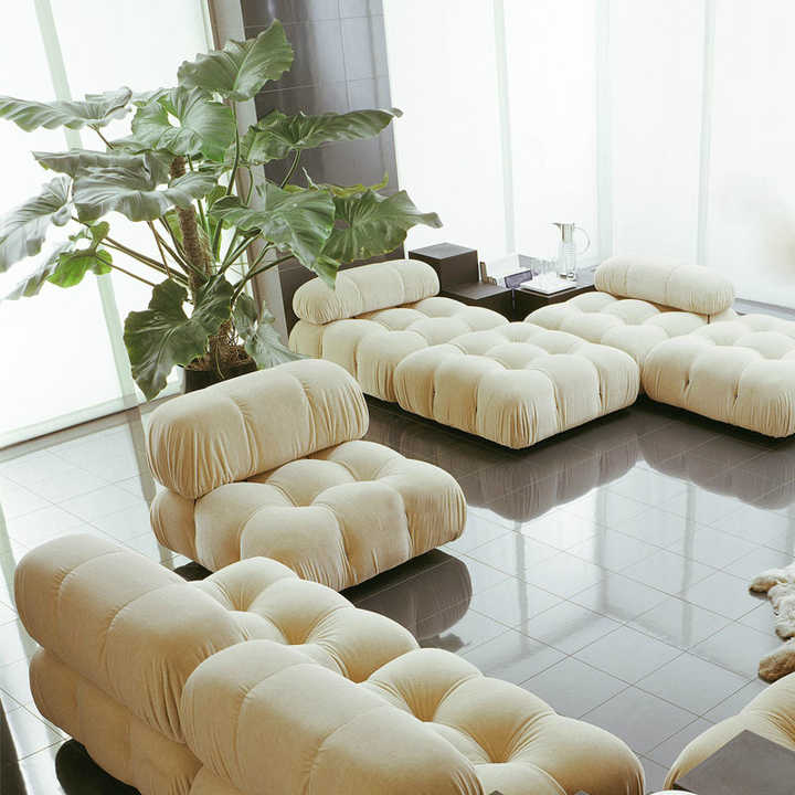 Hot sale modern furniture corner sectional sofa. 