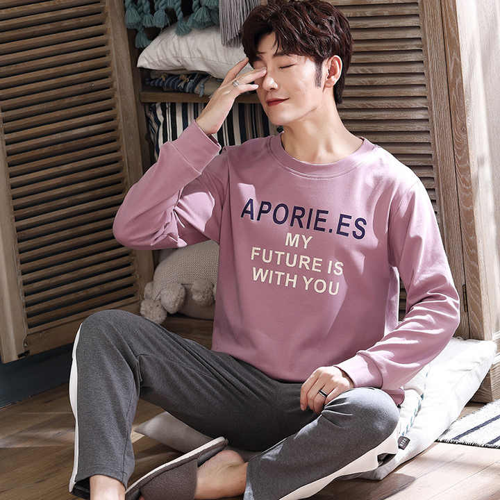 Winter, nighty designs, cotton pajamas for men. 